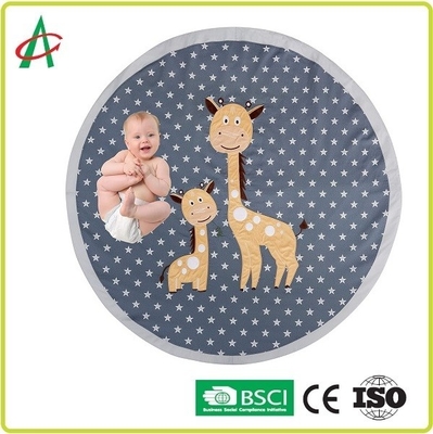 Spel Mat Super Soft Textured Fabrics van de Misstap niet EN71 het Wasbare Baby