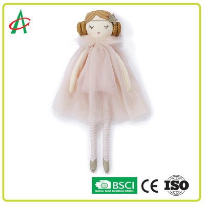 Gevuld de Pluchedoll van BSCI EN71 pp Katoen in Balletkleding