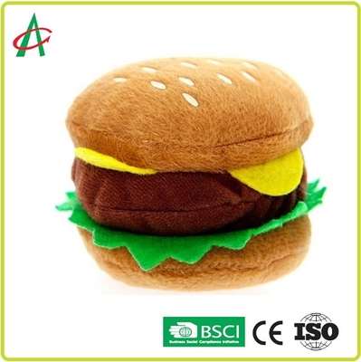 0.1kgs de Pluche Toy Three Charming Sounds van het hamburgerhuisdier