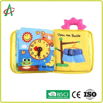 Polyester 20x20cm Zachte Doekboeken voor Babysastm Norm