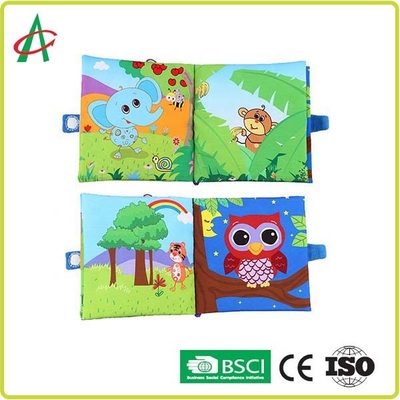 Polyester 20x20cm Zachte Doekboeken voor Babysastm Norm