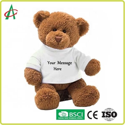 Super Zachte ASTM-Pluche Teddy Bear 15cm 20cm 25cm met Aangepast Embleem