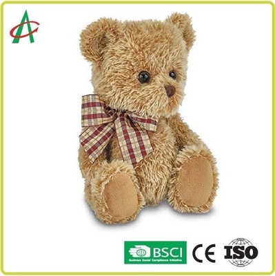 10.5 " X 7“ Shaggy Brown Plush Teddy Bear voor Valentine Gift