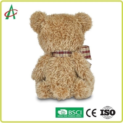 10.5 " X 7“ Shaggy Brown Plush Teddy Bear voor Valentine Gift
