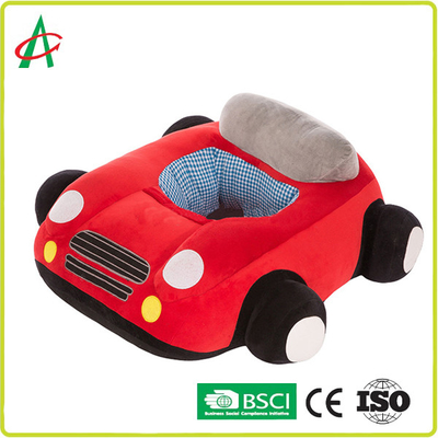 L70cm Sit And Learn Car, ASTM Gevuld Toy Car Polyester Fabric