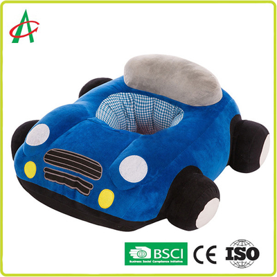 L70cm Sit And Learn Car, ASTM Gevuld Toy Car Polyester Fabric