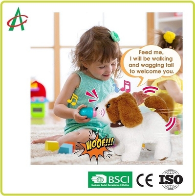 9.8“ het Interactieve Gevulde Puppy het Lopen het ontschorsen zingen