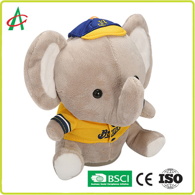 20cm gluurt het Muzikale Pluchespeelgoed, CPSIA Boo Singing Elephant