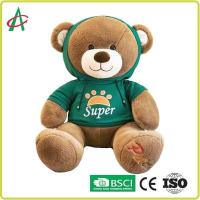 Ce 30cm Pluche Teddy Bear Reinforced Stitching With Hoodie