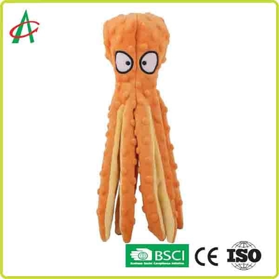 32cm*8cm Onverwoestbare Huisdierenpluche Toy Chew Proof Embroidered Eyes