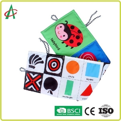 Vouwbare 58.5cm Zachte Sensorische Boeken voor Wasbare Babysmachine
