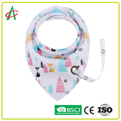 100% katoenen Pasgeboren Babyslabben 34x31CM met Regelbare Fopspeenklem