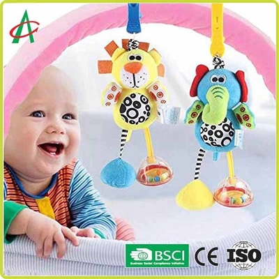 BSCI-Kinderwagenrammelaar Toy For Baby 27cmx12cm 3-24 oude maandenjaren