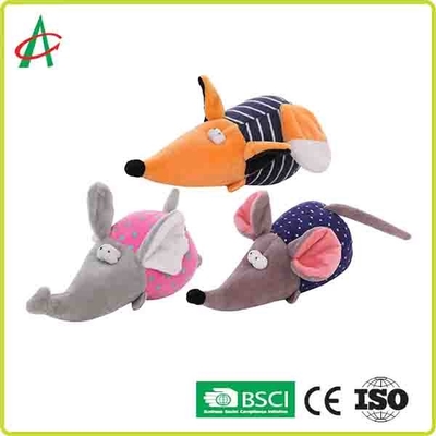 Onverwoestbare Cat And Dog Squeaky Soft-Stuk speelgoed van de Speelgoed het Muis Gevormde Pluche