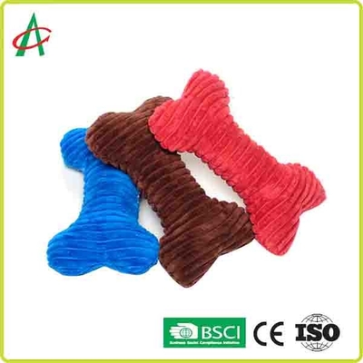 Van de het Beenpluche van douane Duurzaam Coloful de Hondspeelgoed met Squeakers
