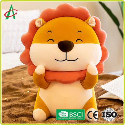 Van het de Slaaphoofdkussen van Lion Plush Toy Doll Girl van de beeldverhaalzonnebloem het Voddendoll