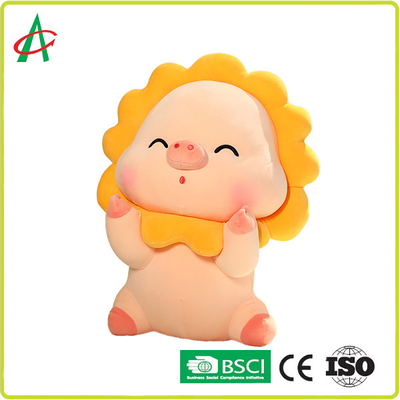 Varkenspluche Toy Doll Pillow Sun Shape Toy Bed Super Soft Plush Toy Holiday Gifts