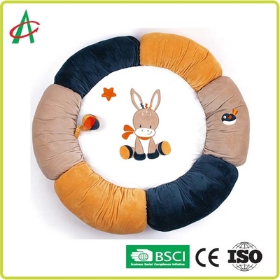 Het AZO Vrije van de de Babygymnastiek van de boastof Speelgoed van het Spelmat with mini plush animal