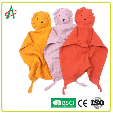 OEM Mousseline Pasgeboren Dekbed Toy Organic Cotton Stuffed Animal