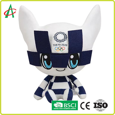 ASTM Wasbaar Tokyo 2021 Olympisch Speelgoed van de Mascottepluche