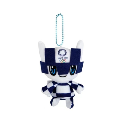 ASTM Wasbaar Tokyo 2021 Olympisch Speelgoed van de Mascottepluche