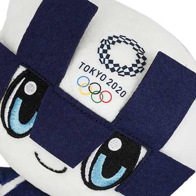 ASTM Wasbaar Tokyo 2021 Olympisch Speelgoed van de Mascottepluche