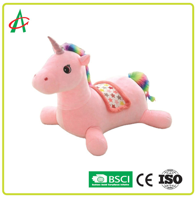 BSCI BPA Vrij Wasbaar Unicorn Plush Toys Pillows