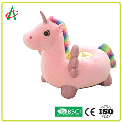 BSCI BPA Vrij Wasbaar Unicorn Plush Toys Pillows