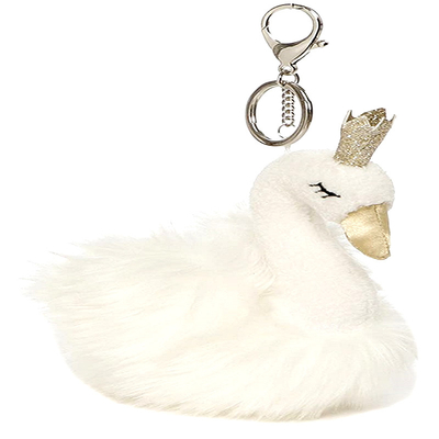 CPSIA Gevulde Zwaanprinses Flash Key Chain voor Meisjes