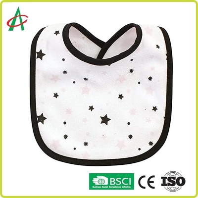 100% de gekamde Katoenen Absorberende Unisex-Baby kwijlt Slabben met Regelbare Breuk