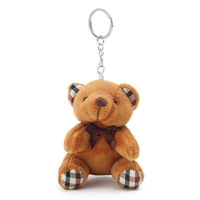 Het Borduurwerk Mini Stuffed Bear Keychain van EN71 Handcrafted