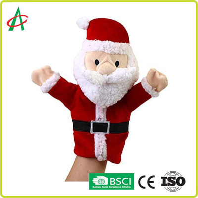 Volledige Handcraft Naaiende de Pluchehandpoppen van BSCI voor Kerstmis