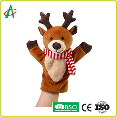 Volledige Handcraft Naaiende de Pluchehandpoppen van BSCI voor Kerstmis