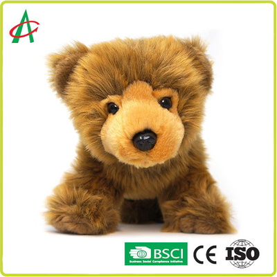 Geen Phthalates Leuk Gevuld Stuk speelgoed van de Stijl Realistisch Bruin Baby Grizzly