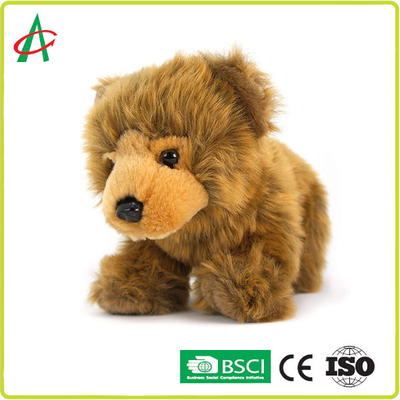 Geen Phthalates Leuk Gevuld Stuk speelgoed van de Stijl Realistisch Bruin Baby Grizzly