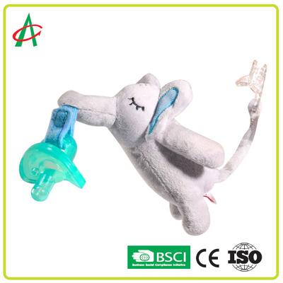 Het wasbare Certificaat van Toy Pacifier Clip CE/BSCI van de Fopspeenpluche