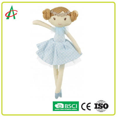 Gevuld de Pluchedoll van BSCI EN71 pp Katoen in Balletkleding