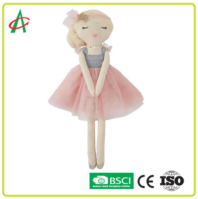 Gevuld de Pluchedoll van BSCI EN71 pp Katoen in Balletkleding