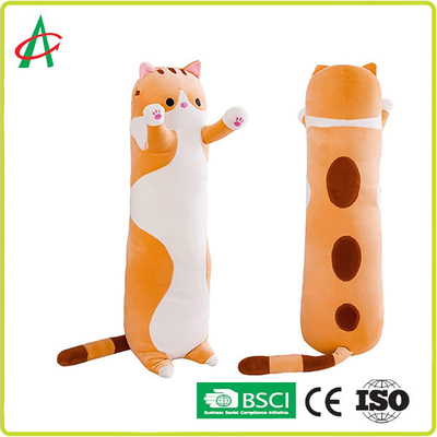 OEM ODM de Pluchebeeldverhaal Cat Pillow 70cm van de Huisdecoratie